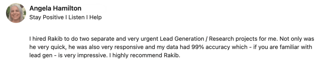 open profile linkedin